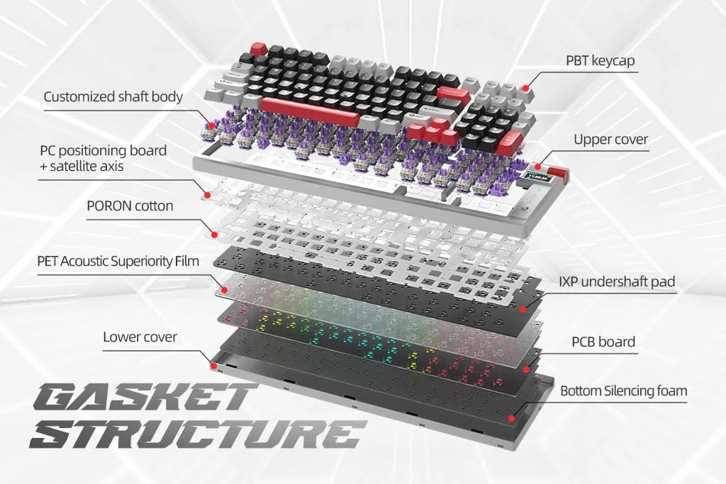 Tastierë MONKA KG991W