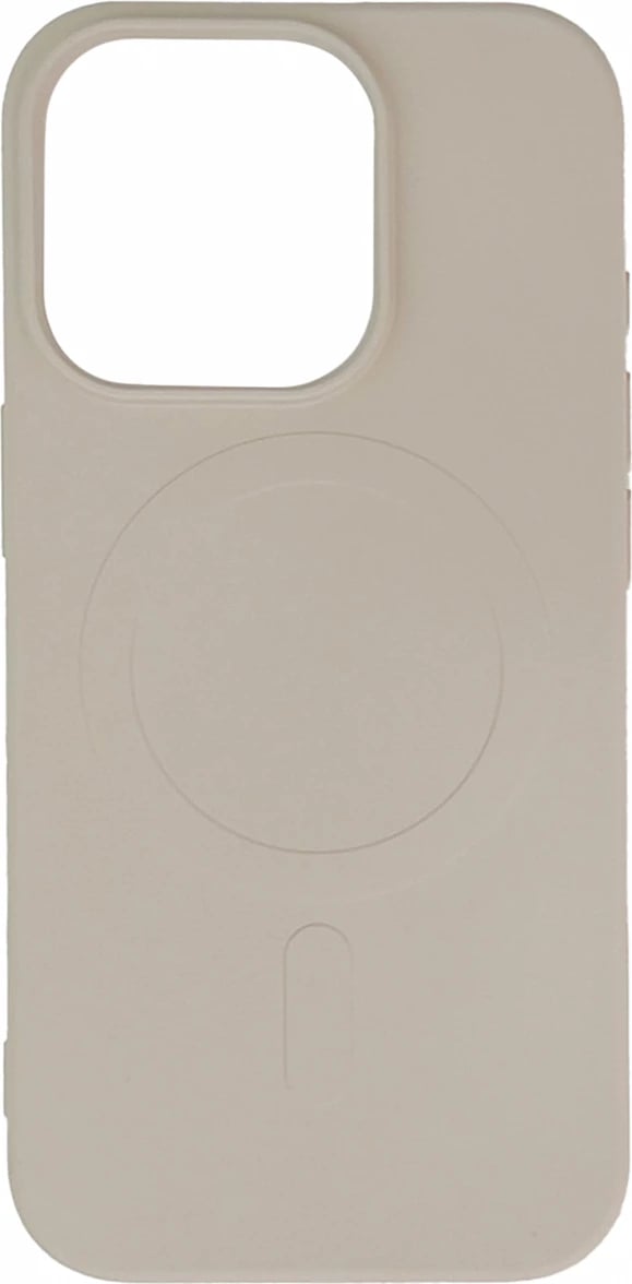 Mbështjellës Hurtel Liquid Silicone Case MagSafe për iPhone 16 Pro Max, bezhë