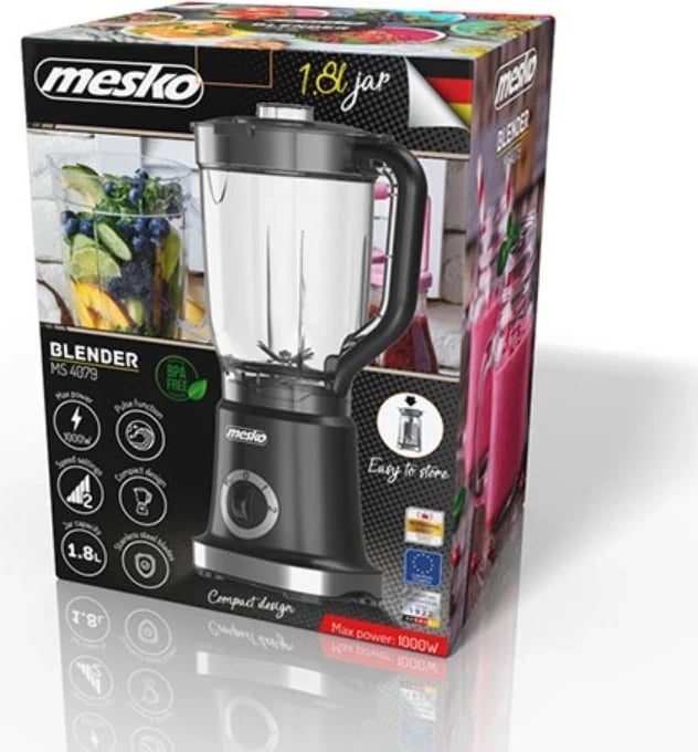 Blender Mesko MS 4079b, 1.8L, 1000W, i zi