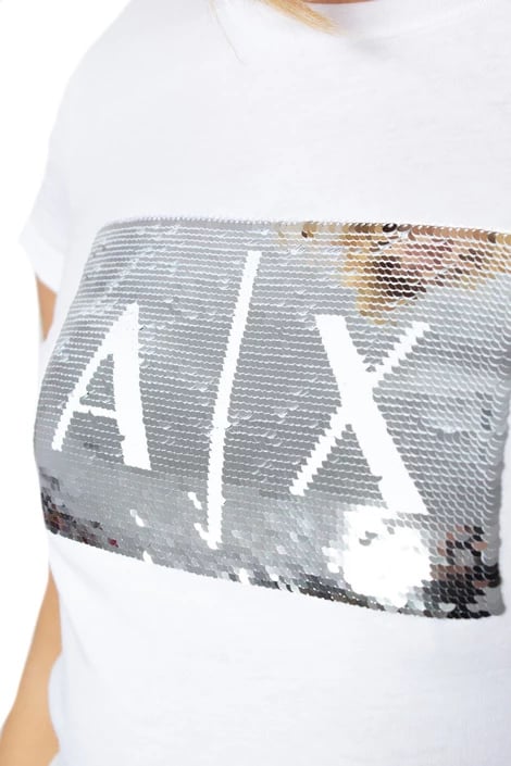 Maicë për femra Armani Exchange, e bardhë 