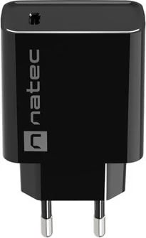 Karikuesi Natec Ribera 20W USB-C, ngjyrë e zezë