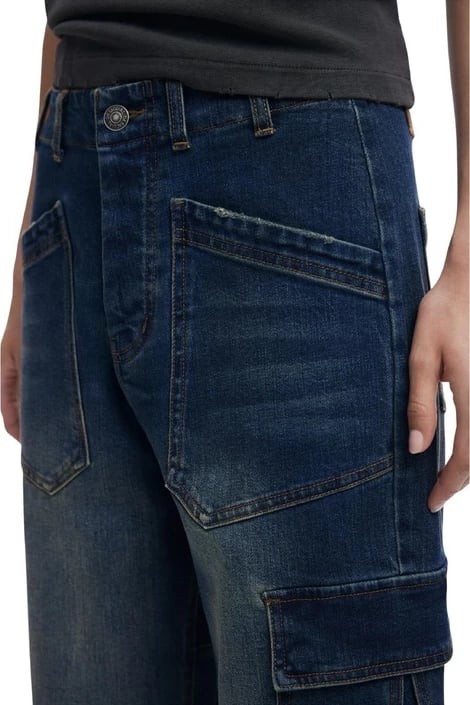 Jeans Desigual femra, të kaltërta