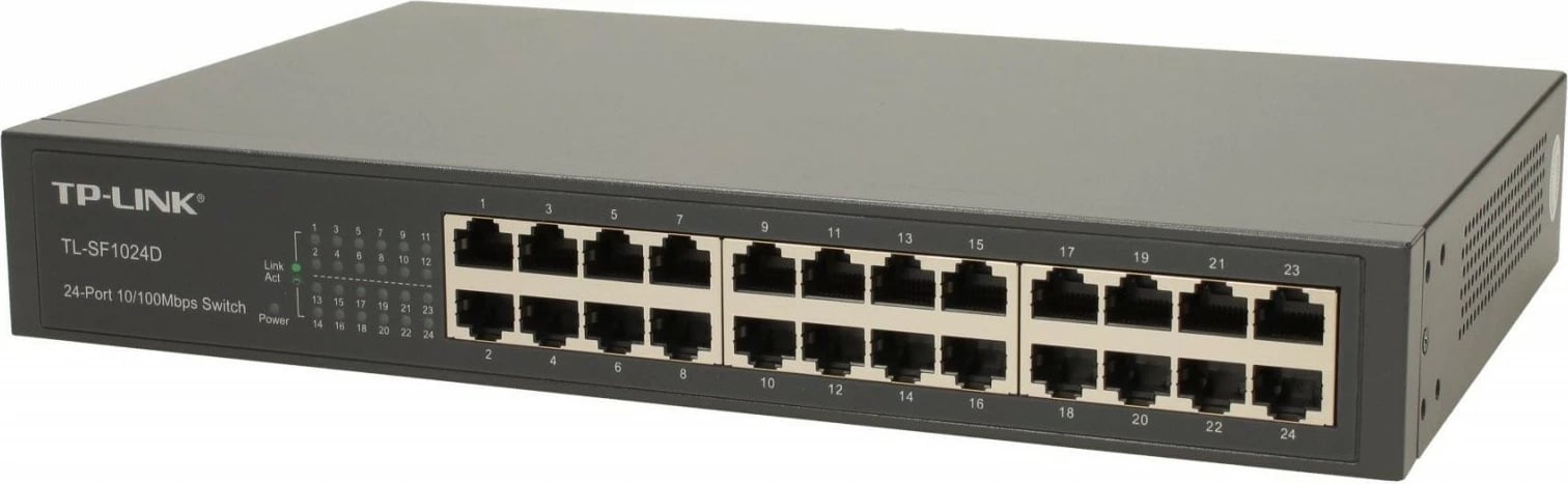 Switch TP-LINK TL-SF1024D, 24 porta, 10/100 Mbps, Desktop