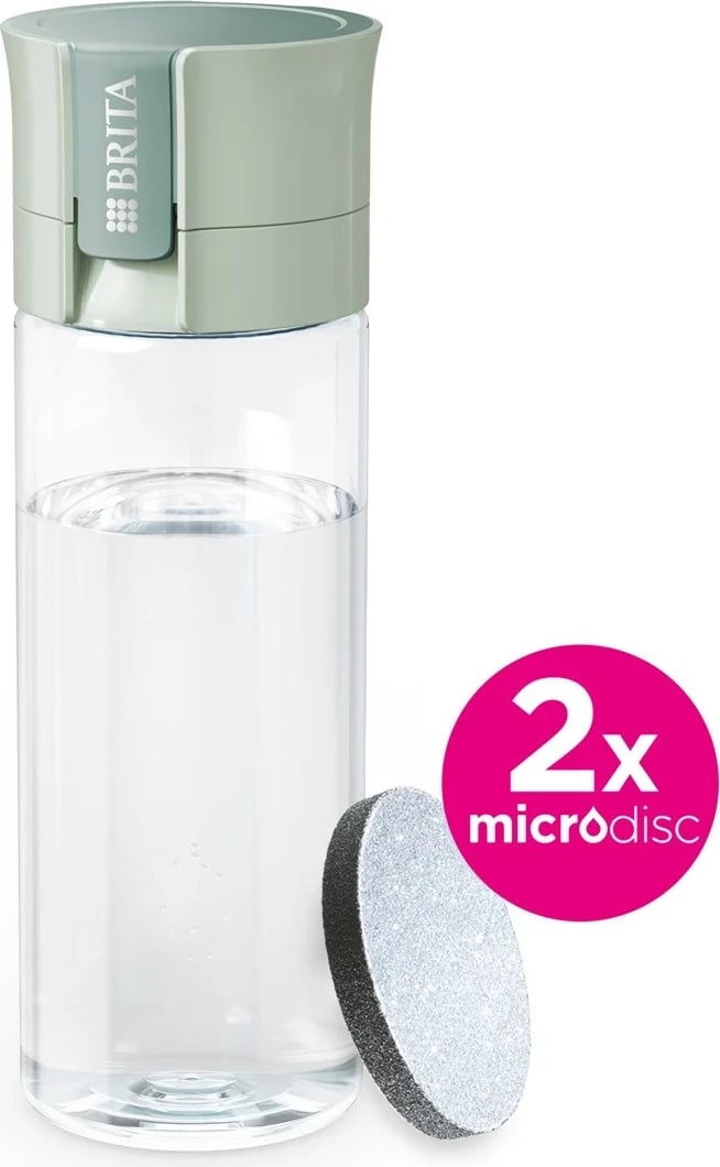 Shishe filtruese uji Brita Vital, 600 ml, e gjelbër