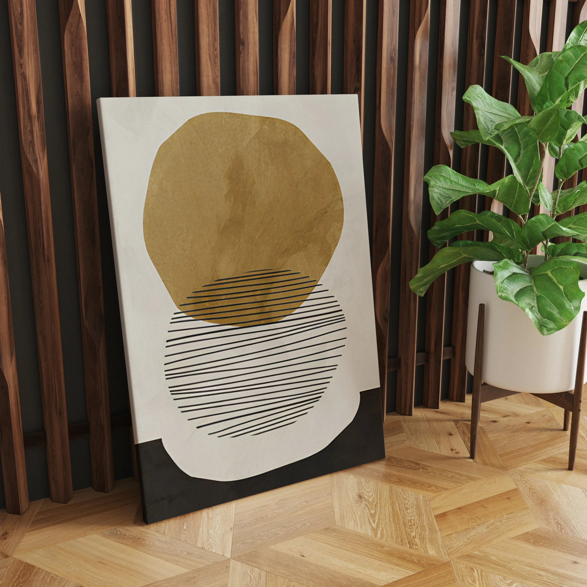 Pikturë dekorative në kanavacë, shumëngjyrëshe, Wallity ASR_CNV25-48, 50x70cm