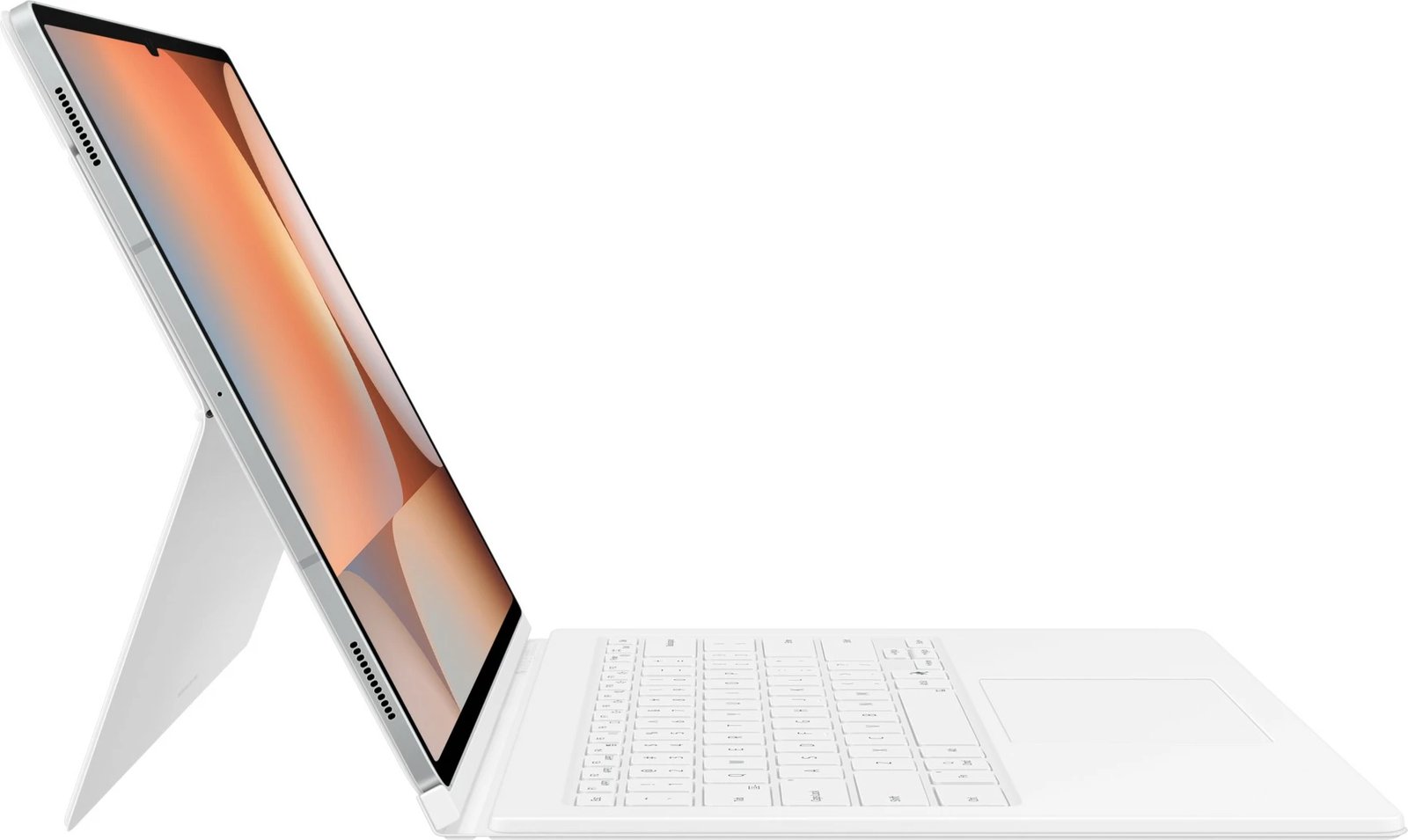 Mbështjellës tastierë Samsung EF-DX925, QWERTZ, Gjermanisht, Galaxy Tab S10 Ultra, Galaxy Tab S9 Ultra, Bardhë