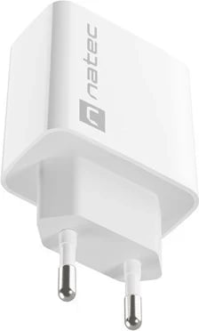 Karikues Natec Ribera, 20W, USB-C, i bardhë