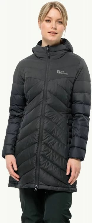 Jakne Jack Wolfskin për femra, të zeza
