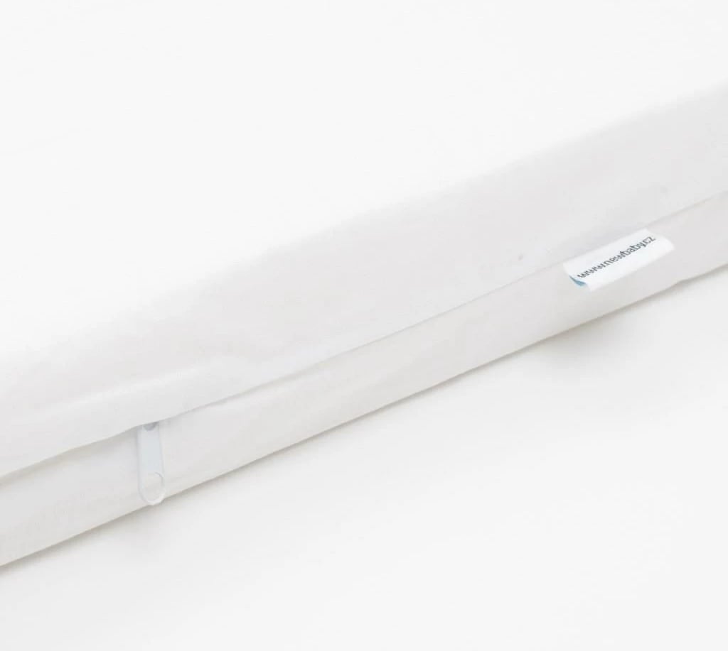 Dyshek krevat bebe NEW BABY STANDARD 120x60x7 cm, shtresë kokosi + shkumë, i bardhë