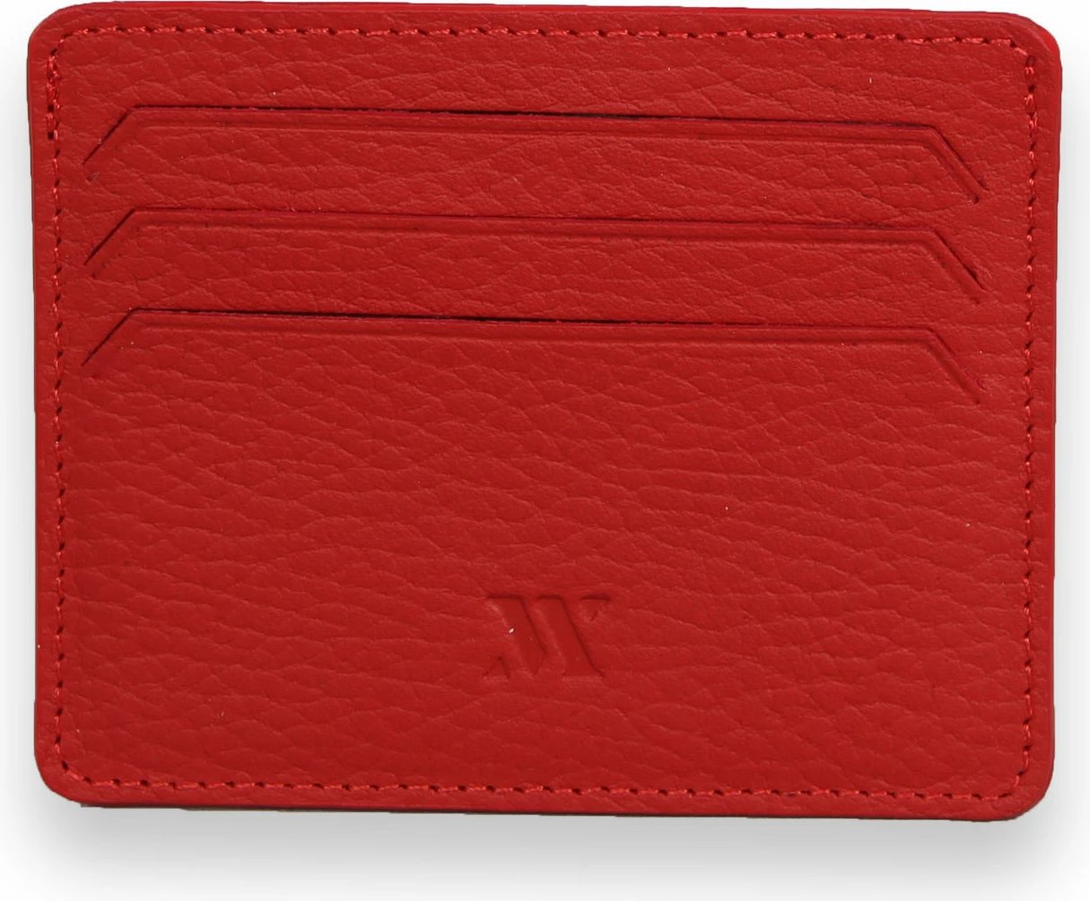 Portofol prej lëkure i kuq, Zoozie Bags, 4359