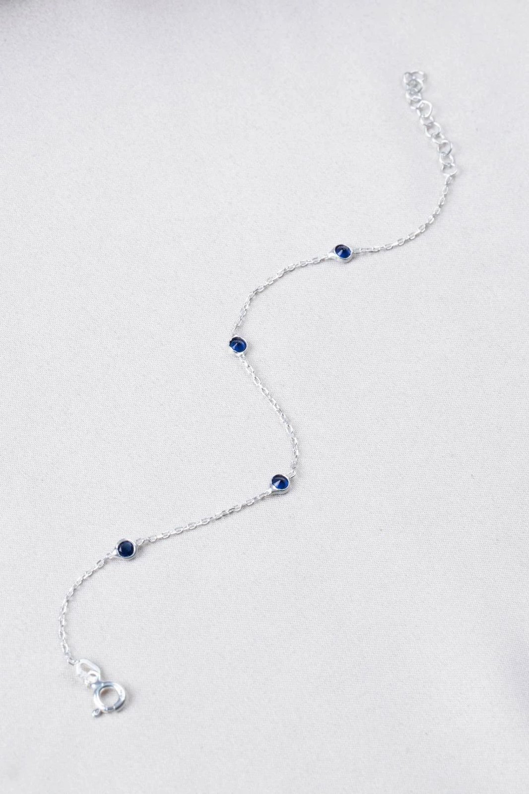 Byzylyk argjendi Jumeon, ngjyrë kaltër e errët, TFNY65229