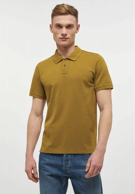 Maicë polo Mustang për meshkuj, ngjyrë mustard