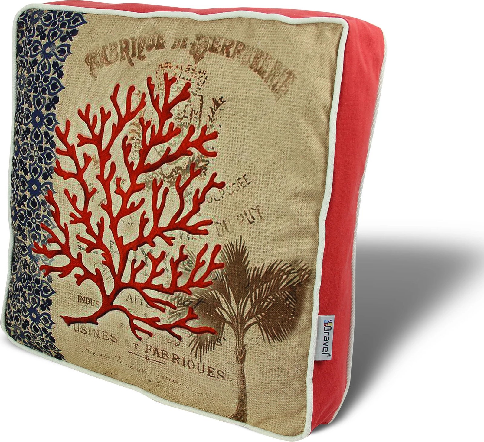 Jastëk Aberto Design, YM1003, shumëngjyrësh, 42x42cm