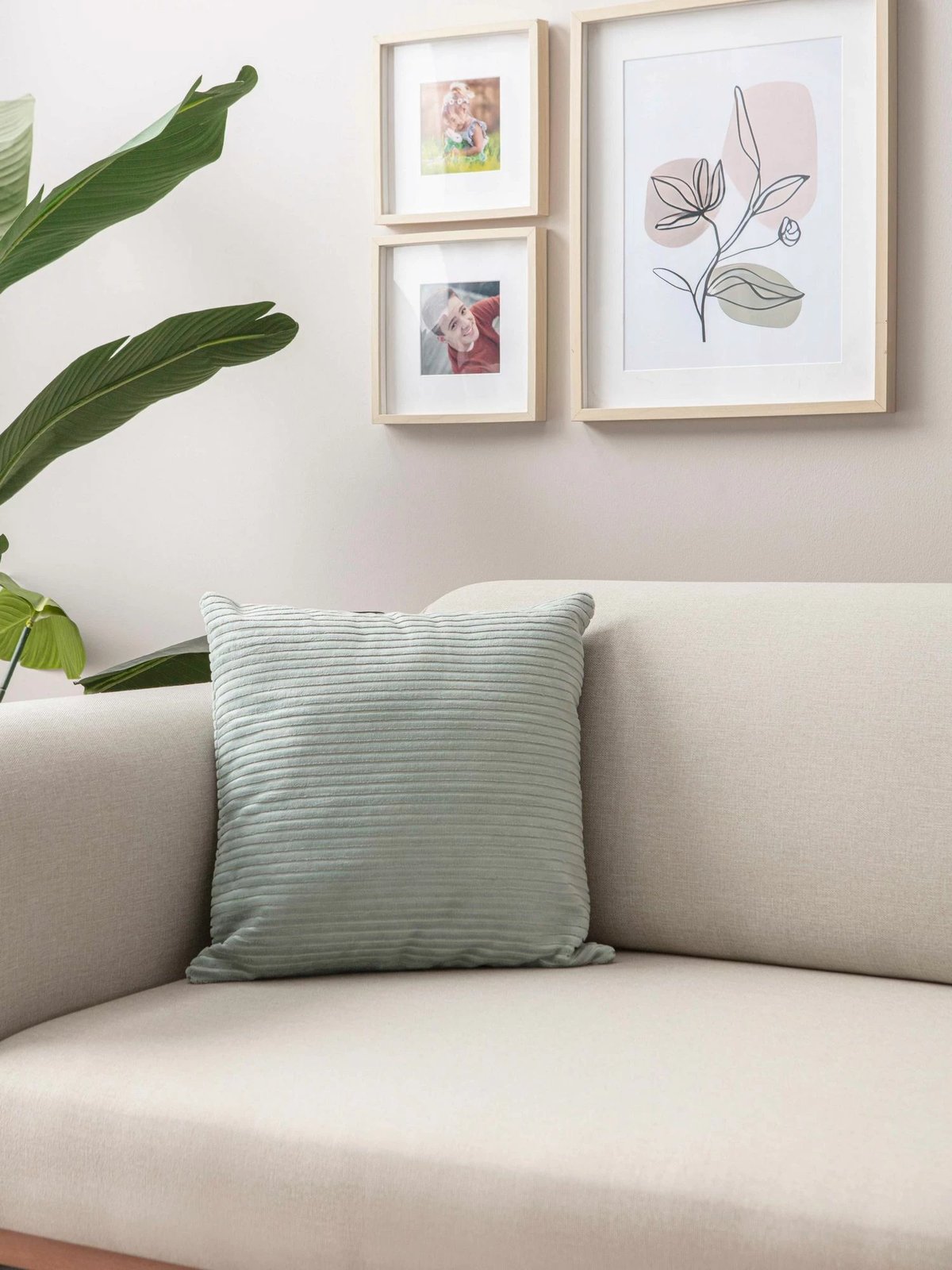 Set mbulesash jastëkësh (2 copë), ngjyrë e gjelbër e çelët, Evila Originals, 2029