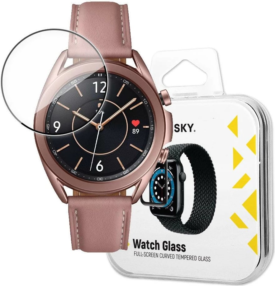 Xham hibrid për orë të mençur Wozinsky, Samsung Galaxy Watch 3 45mm, i zi