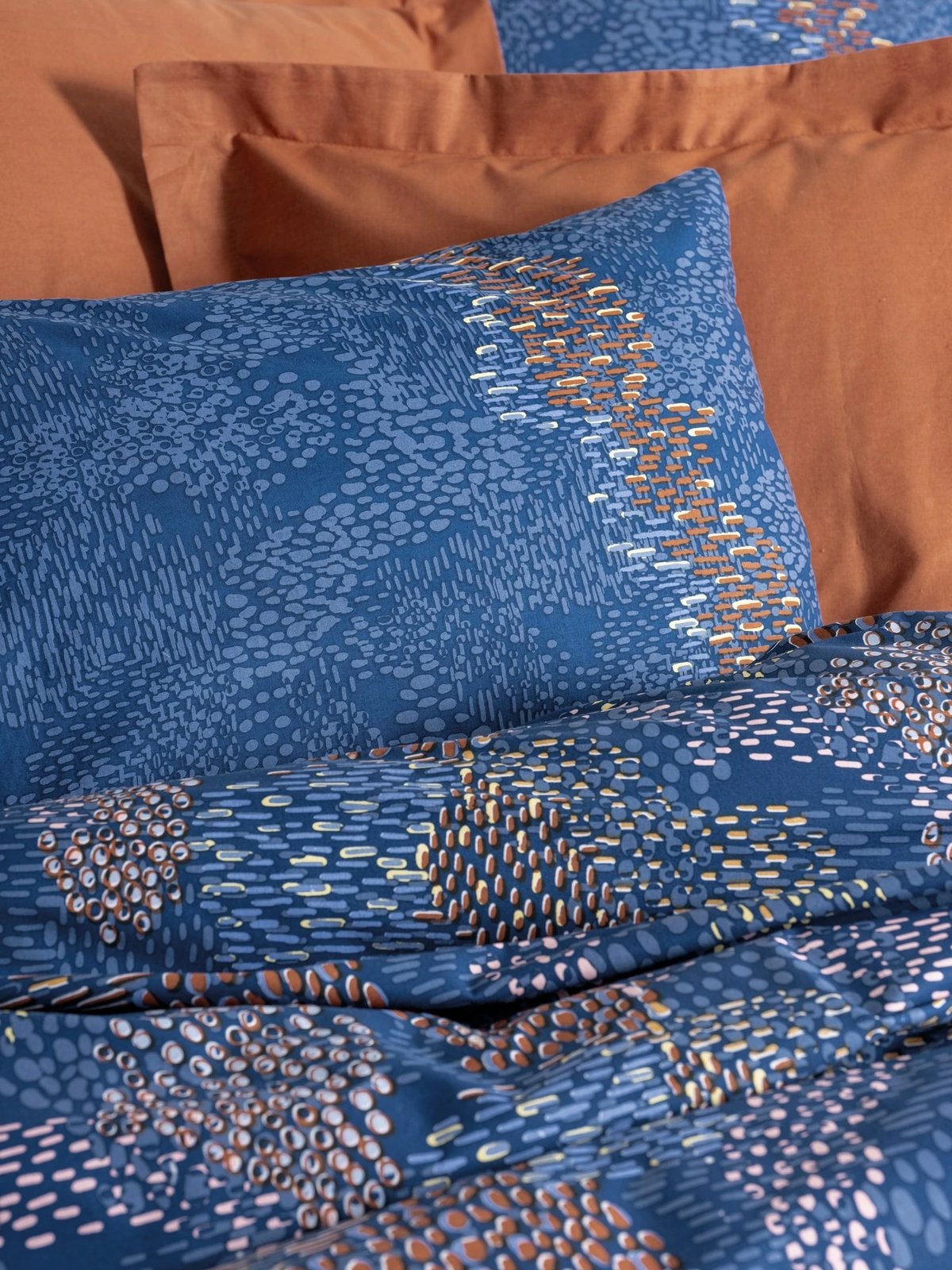 Set mbulesë për jorgan Super King Tedric, ngjyrë kanelle, L'essentiel Set mbulesë për jorgan Super King Tedric, ngjyrë kanelle, L'essentiel