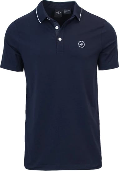 Maicë polo për meshkuj Armani Exchange, e kaltër 