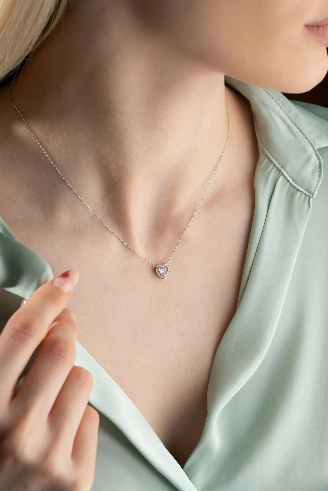 Qafore argjendi, ngjyrë rozë dhe argjend, Jumeon, NRZ999285