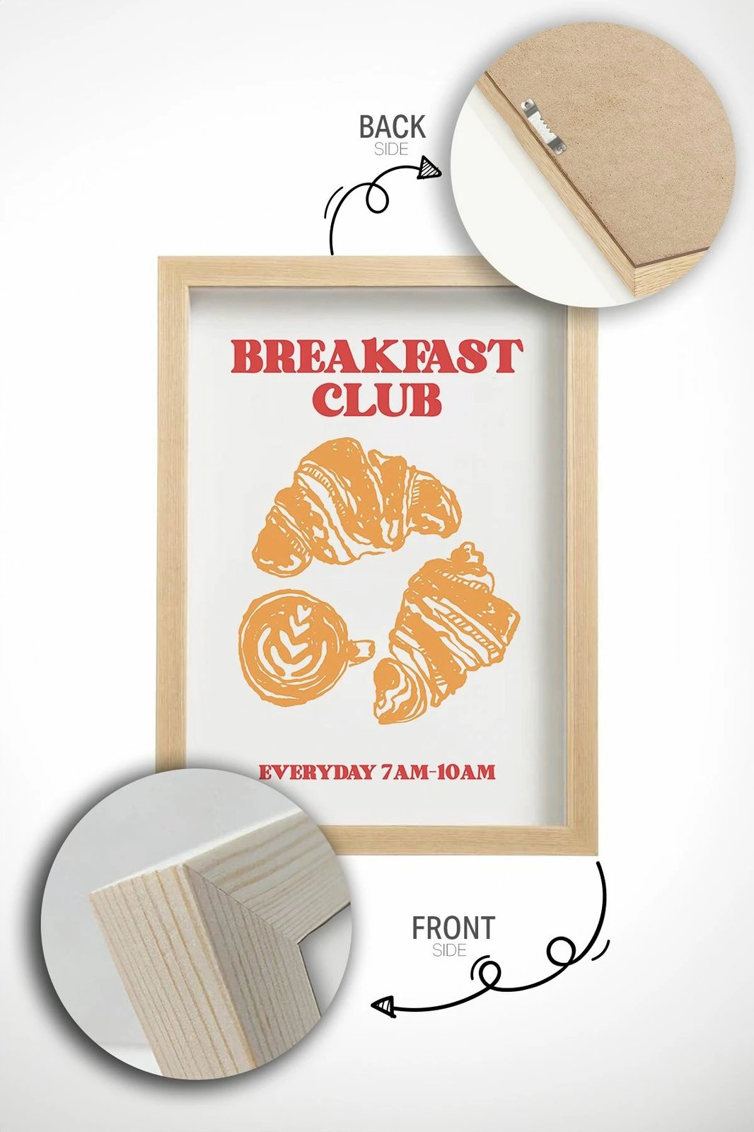 Pikturë dekorative me kornizë, Wallity, Ersy1Ham14