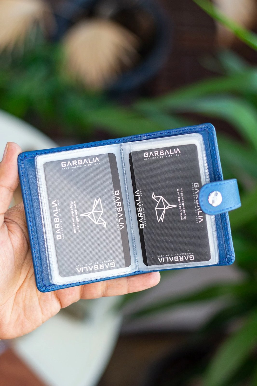 Portofol unisex Zoozie Bags, Pekin, ngjyrë blu petrol