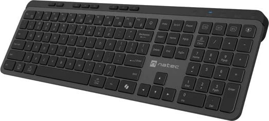 Tastierë Natec Medusa NKL-2316, Bluetooth + 2.4GHz, e zezë