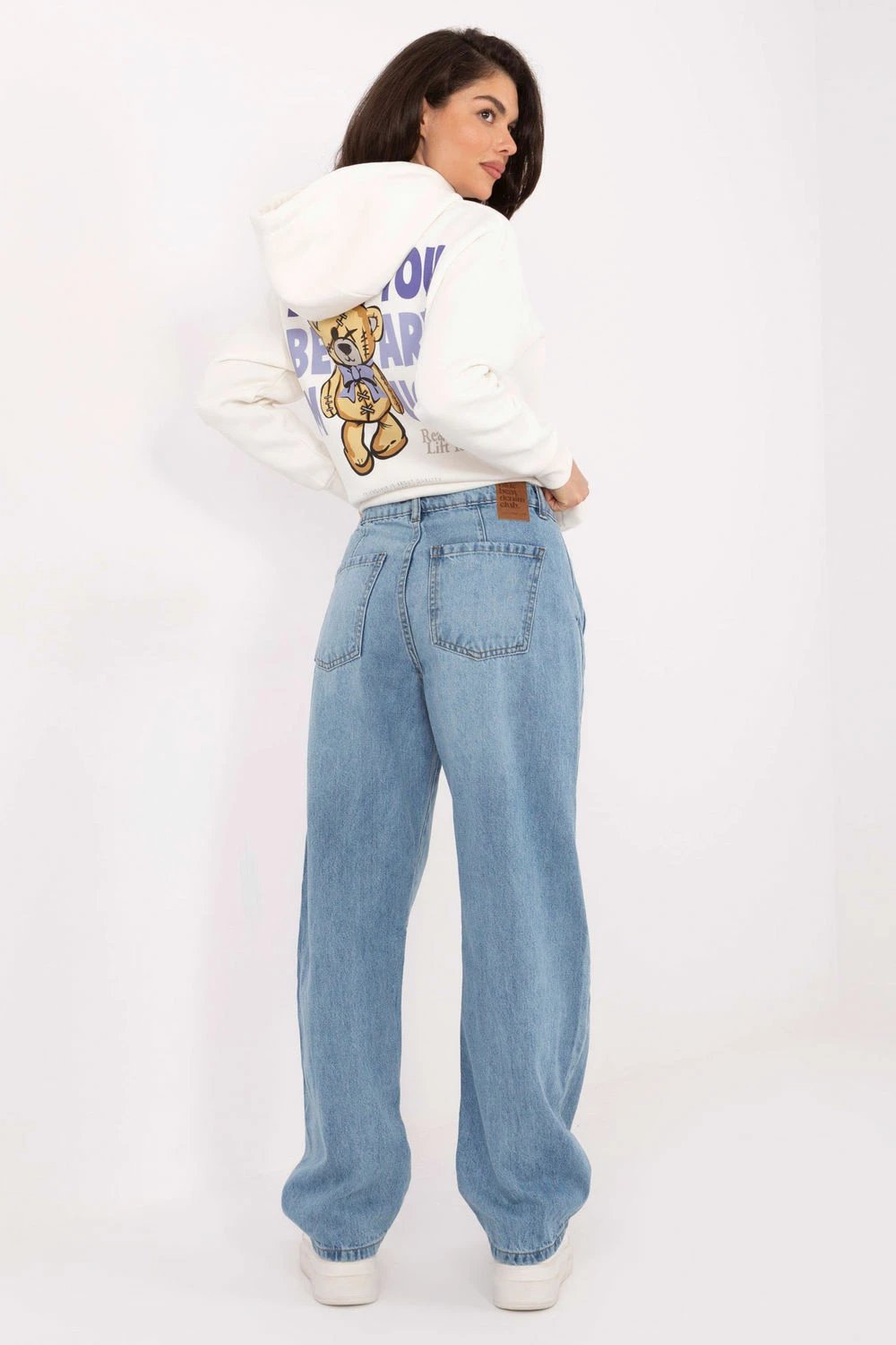 Jeans për femra Sublevel 218201, të kaltra