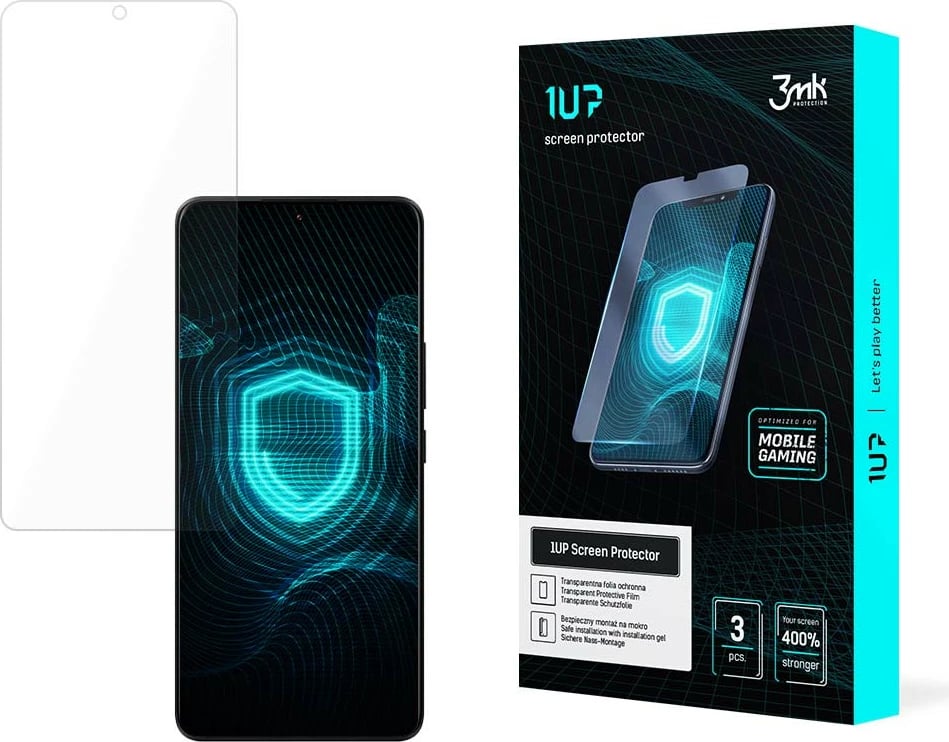 Folje mbrojtëse 3mk 1UP për Xiaomi 14 Ultra, për gaming