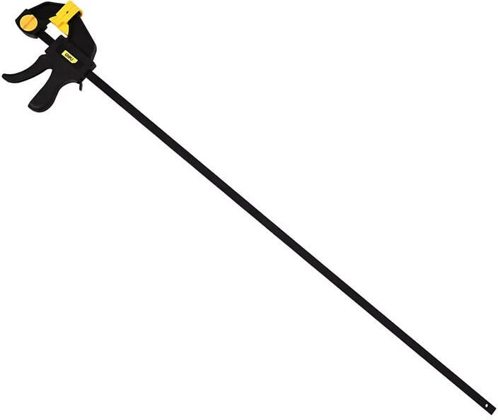 Kapëse shpejtë Deli Tools EDL110136, 36 inç, zezë/verdhe