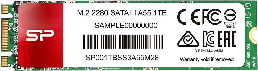 SSD Silicon Power A55, 1TB, M.2 2280, SATA III