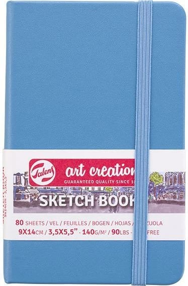 Libër skicash Talens Art Creation, 80 Fletë, 9x14cm, Blu