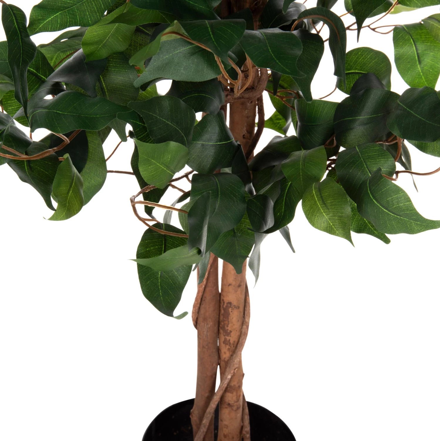 Bimë sintetike dekorative, FH7993, pemë Banyan në vazo, 125H cm