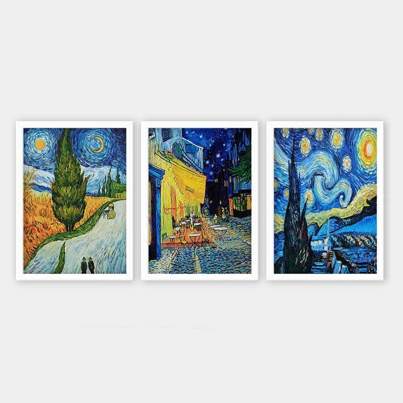 Pikturë dekorative me kornizë (3 copë), Wallity, 3BC_UN78512_3545