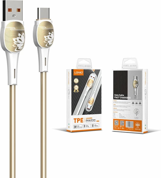 Kabllo E Karikimit LDNIO LS831 (Bardhë) Kabllo E Karikimit LDNIO LS831 (Bardhë)