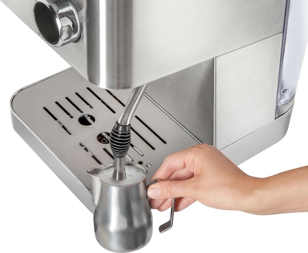 Aparat për kafe Espresso / Cappuccino Sencor SES 4010SS, argjend