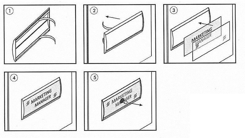 Sistem vendosje shenjash M&T 105x250mm, alumini Sistem vendosje shenjash M&T 105x250mm, alumini