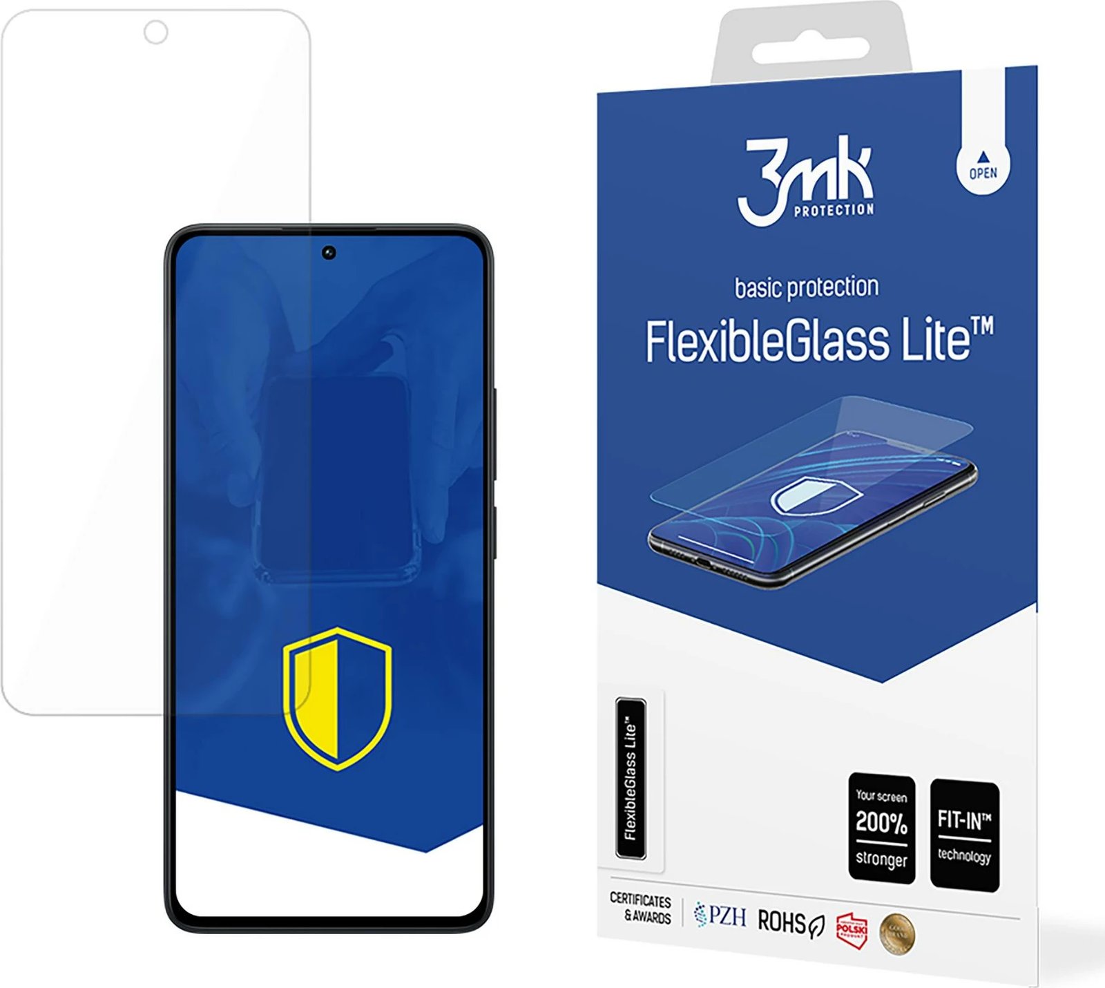 Xham hibrid mbrojtës 3mk FlexibleGlass Lite për Xiaomi Redmi 13 4G