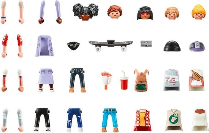 Set figurash Playmobil My Figures Fashion 71401, 54 pjesë