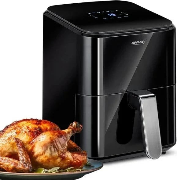 Fritezë ajri MPM MFR-11, 1400 W, e zezë
