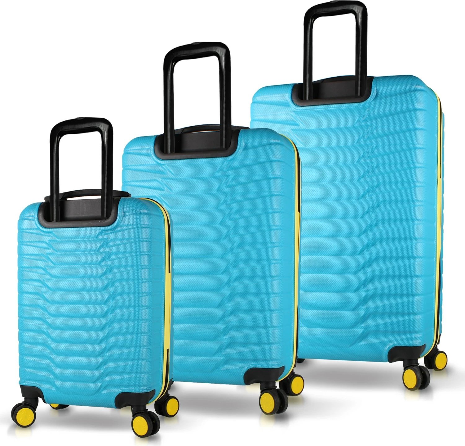 Set valixhesh (3 copë), ngjyrë turquoise, Zoozie Bags, 5592