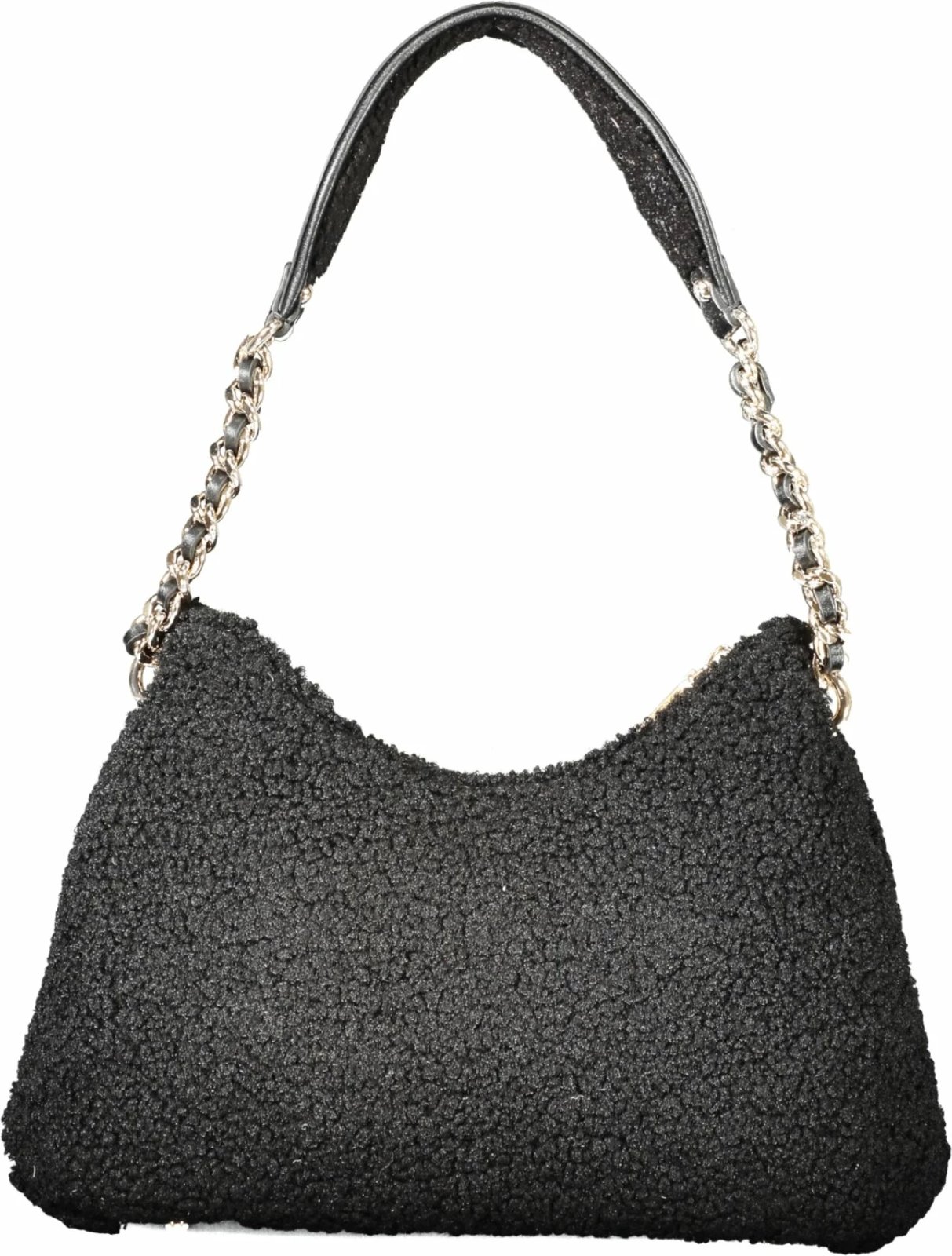 Çantë femrash GUESS JEANS ASLIA, e zezë