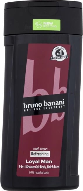 Xhel për dush për meshkuj Bruno Banani Loyal Man, 250ml
