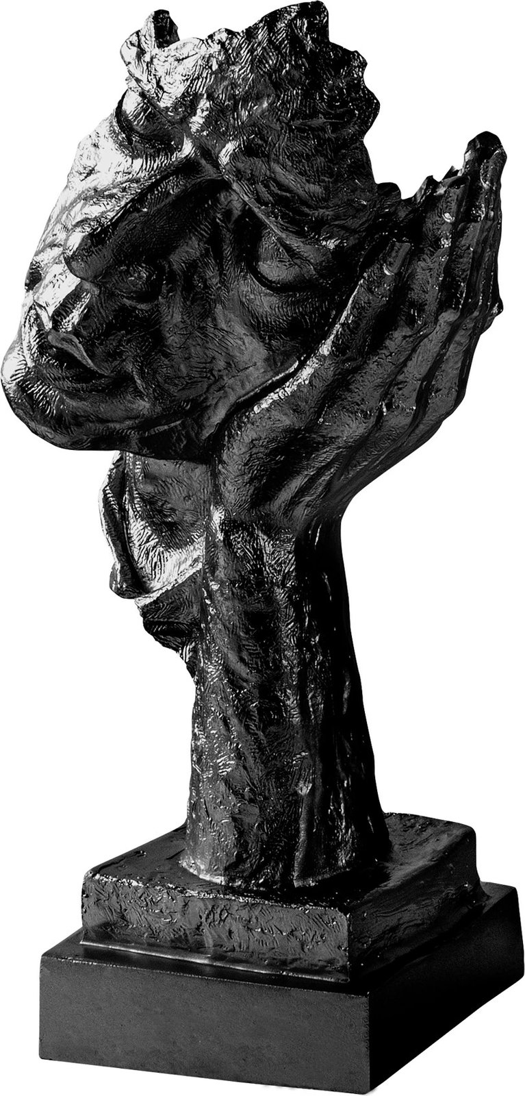 Objekt dekorativ Evila Originals, Yak-030-C, ngjyrë e zezë