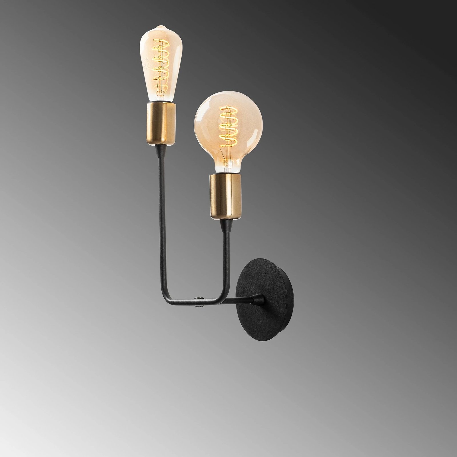 Llambë muri Opviq, Dolma - 3081, ngjyrë e zezë Llambë muri Opviq, Dolma - 3081, ngjyrë e zezë