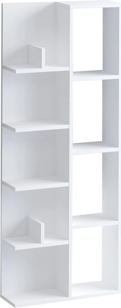 Raft librash Skye Decor, ngjyrë e bardhë, Viva