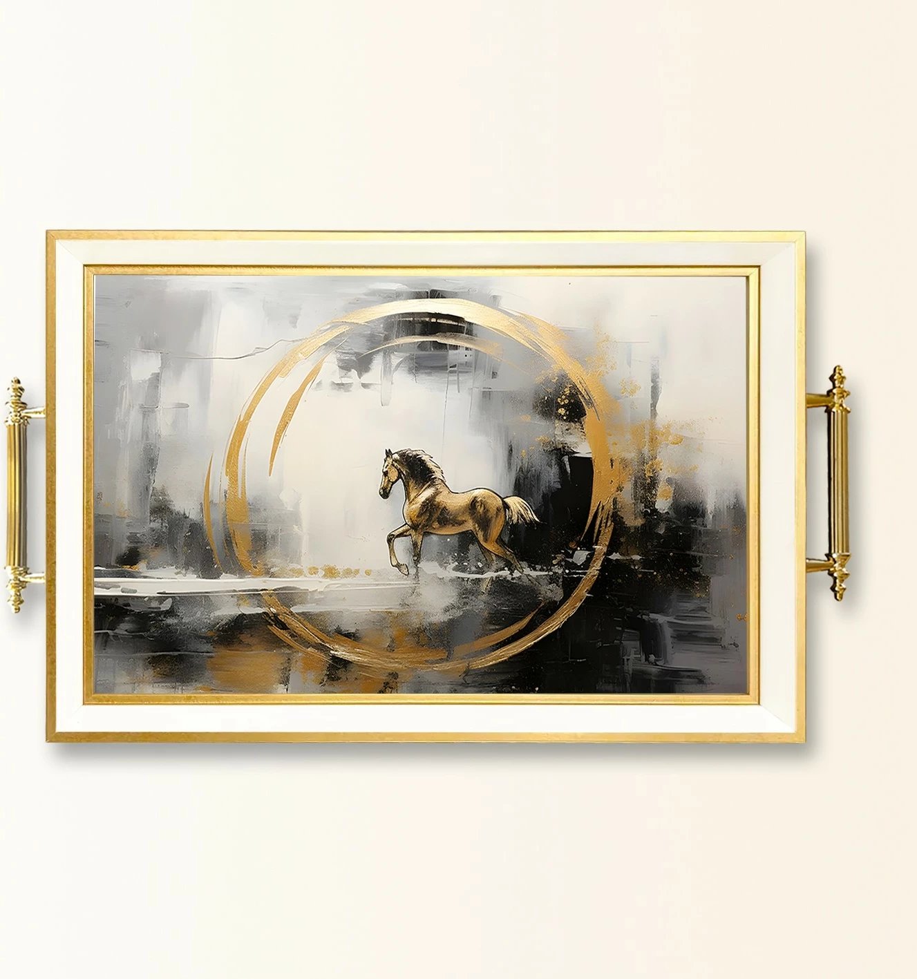 Tabaka prej qelqi, dizajn Aberto, TPB9830, shumëngjyrëshe Tabaka prej qelqi, dizajn Aberto, TPB9830, shumëngjyrëshe