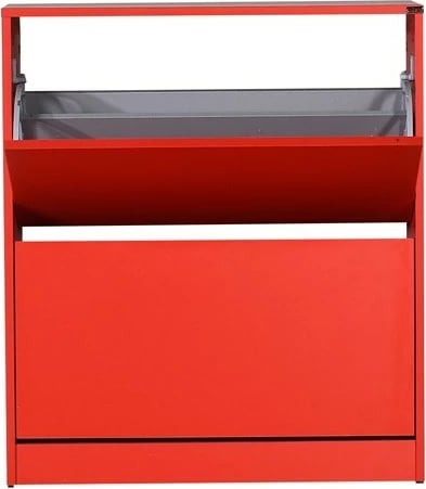 Dollap këpucësh Hanah Home, i kuq, Shc-520-Kk-1