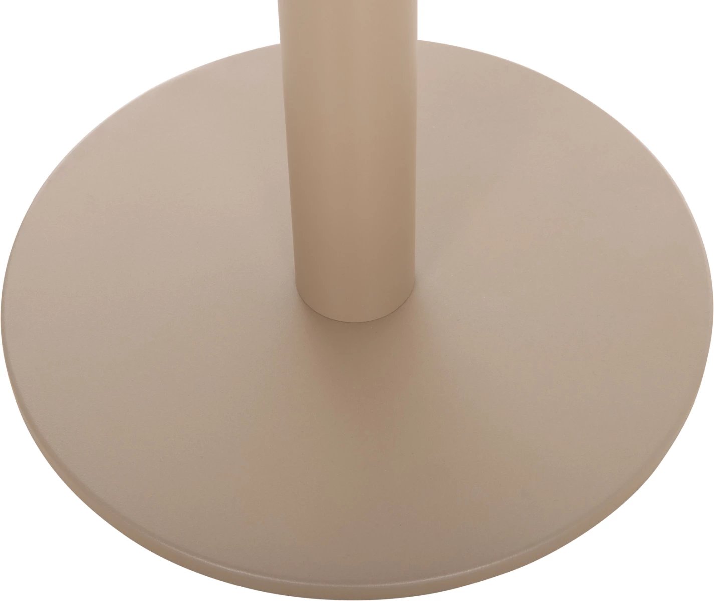 Baza e rrumbullakët për tavolinë, alumin, ngjyrë kapuçino, FH476.25, 45x72cm