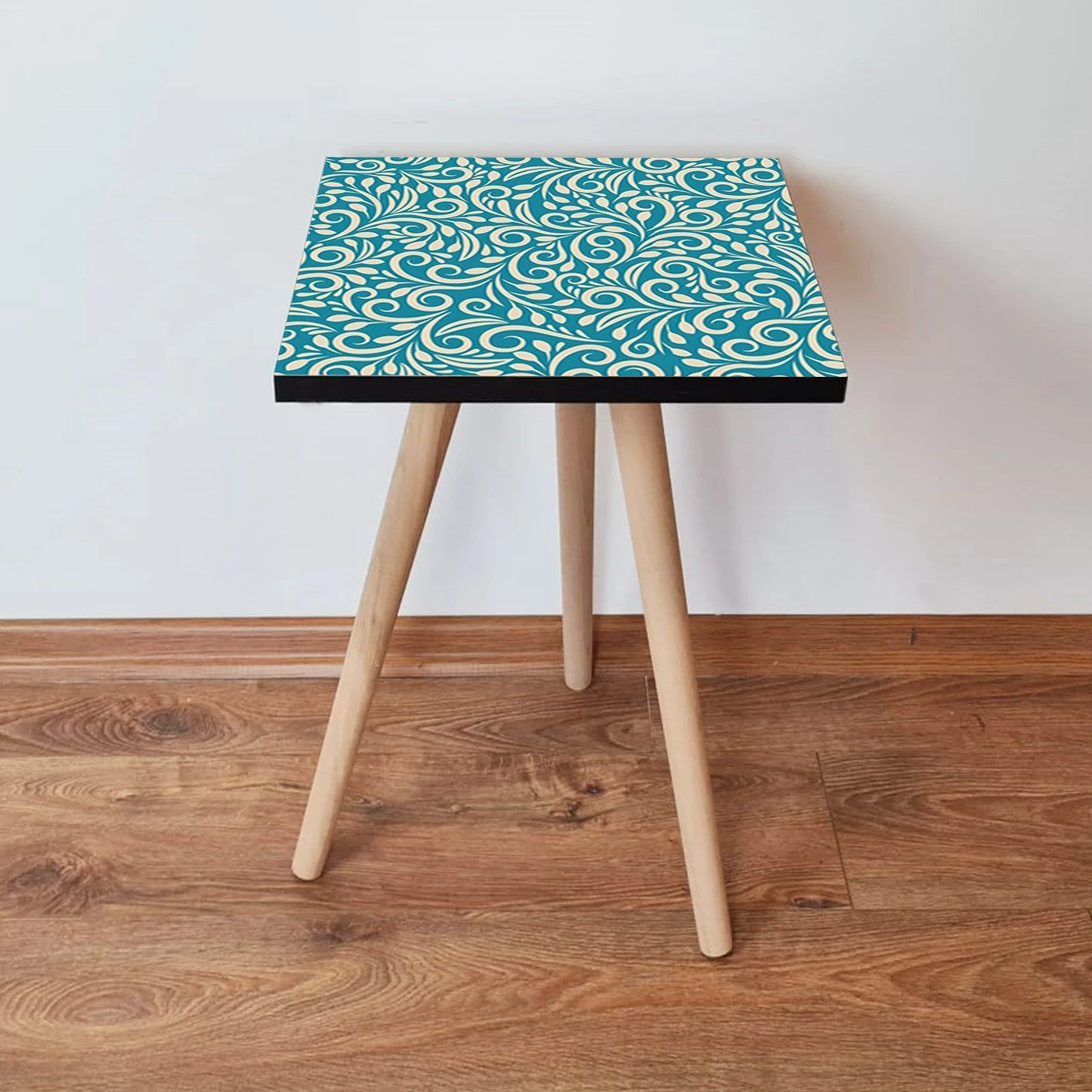 Tavolinë anësore, Skye Decor, Shp171, ngjyrë kaltër-krem