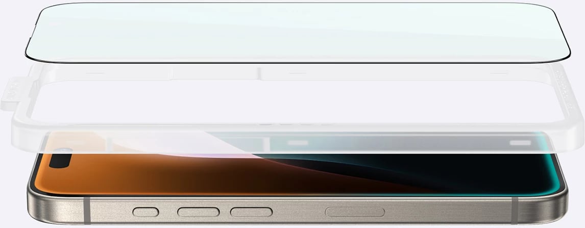 Xham i temperuar AmazingThing Titan Max për iPhone 16 Plus, transparent