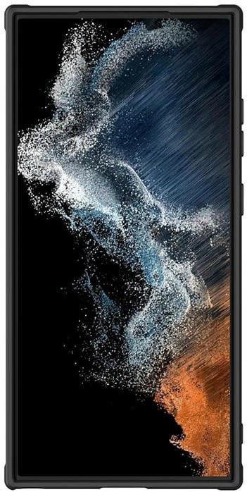 Mbështjellës Nillkin CamShield Leather për Samsung Galaxy S23 Ultra, i zi